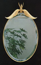 Fiorentine Pegaso Зеркало в золотой раме